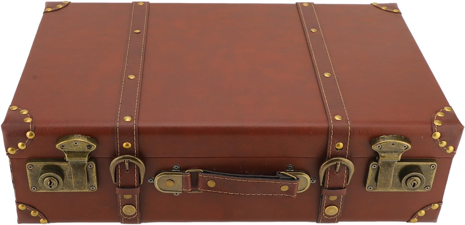 Vintage läder övernattningsväska med legeringslås – Heritage Brown