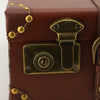 Vintage läder övernattningsväska med legeringslås – Heritage Brown