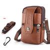 Vintage Herr Crossbody Midjeväska - Läder