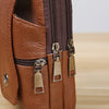 Vintage Herr Crossbody Midjeväska - Läder