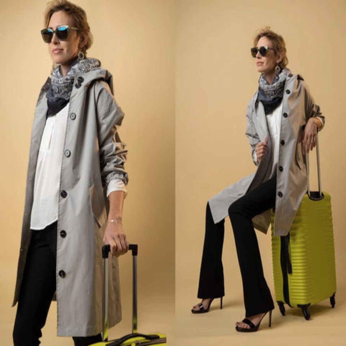 Vattentät Trenchcoat - Stilren och Funktionell