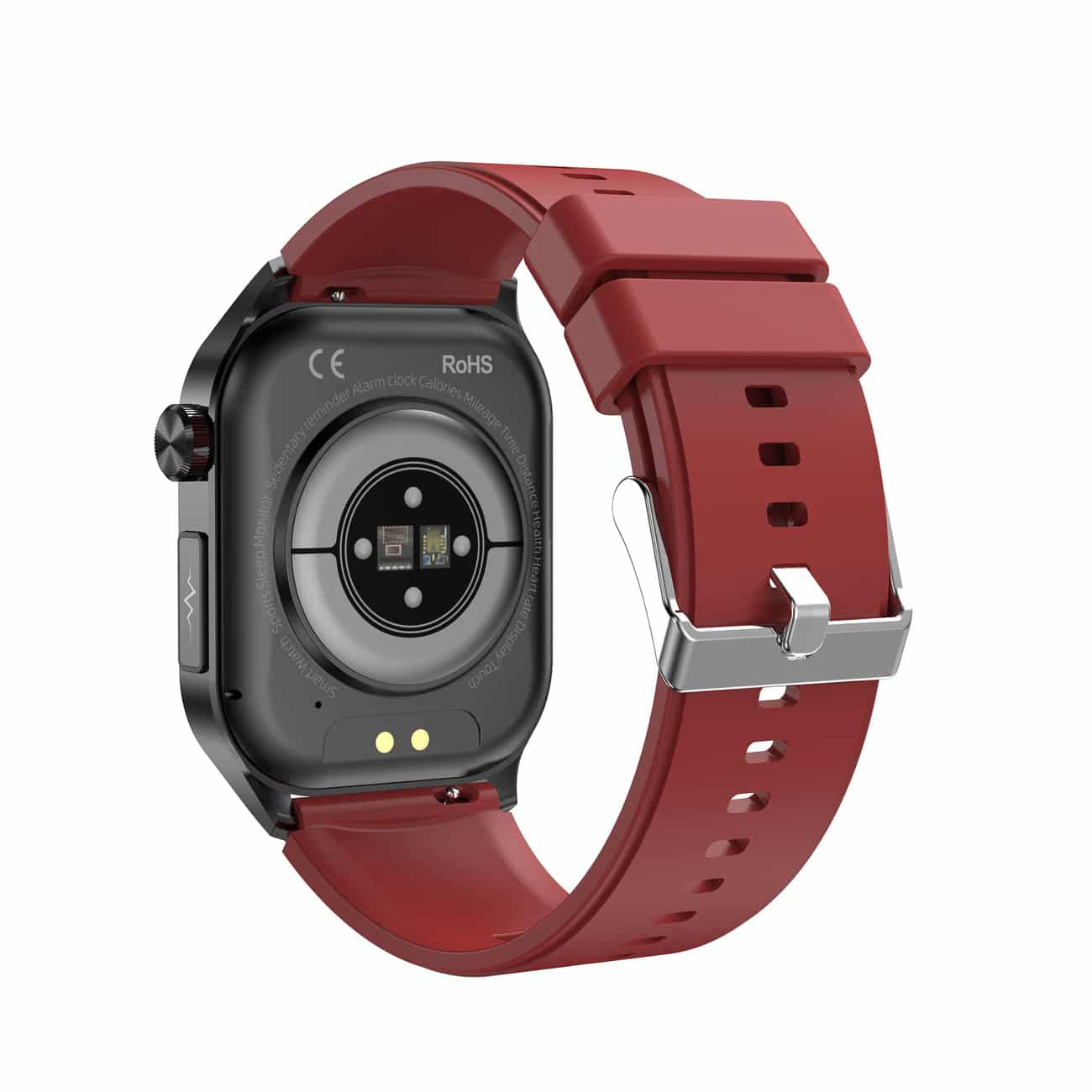 Smartwatch för Hälsa & Fitness – EKG, Blodtryck, Pulsövervakning – Kompatibel med iOS & Android