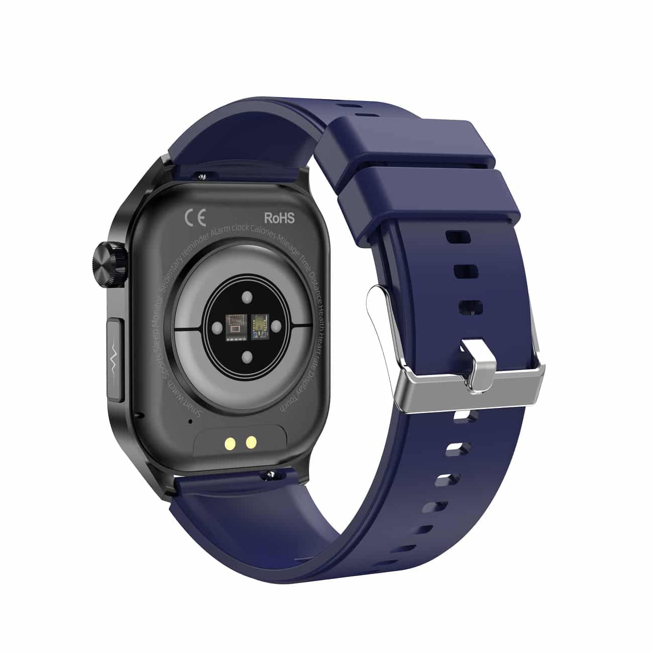 Smartwatch för Hälsa & Fitness – EKG, Blodtryck, Pulsövervakning – Kompatibel med iOS & Android