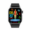 Smartwatch för Hälsa & Fitness – EKG, Blodtryck, Pulsövervakning – Kompatibel med iOS & Android