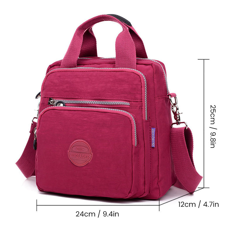 Vattentät Crossbody-väska - Multifunktionell och Stilren