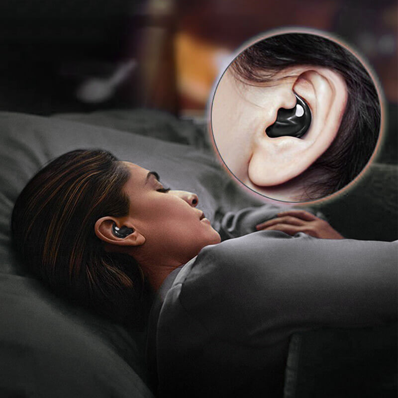 PureSound SleepPro Hörlurar | Hi-Fi Ljud och Bluetooth 5.3 Brusreducerande Trådlösa Hörlurar för Sömn och Meditation