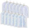 PEVA Klädpåse Set – 12-Pack Hängande Klädpåsar i 3 Storlekar (Köp 1, Få 1 GRÁTIS)