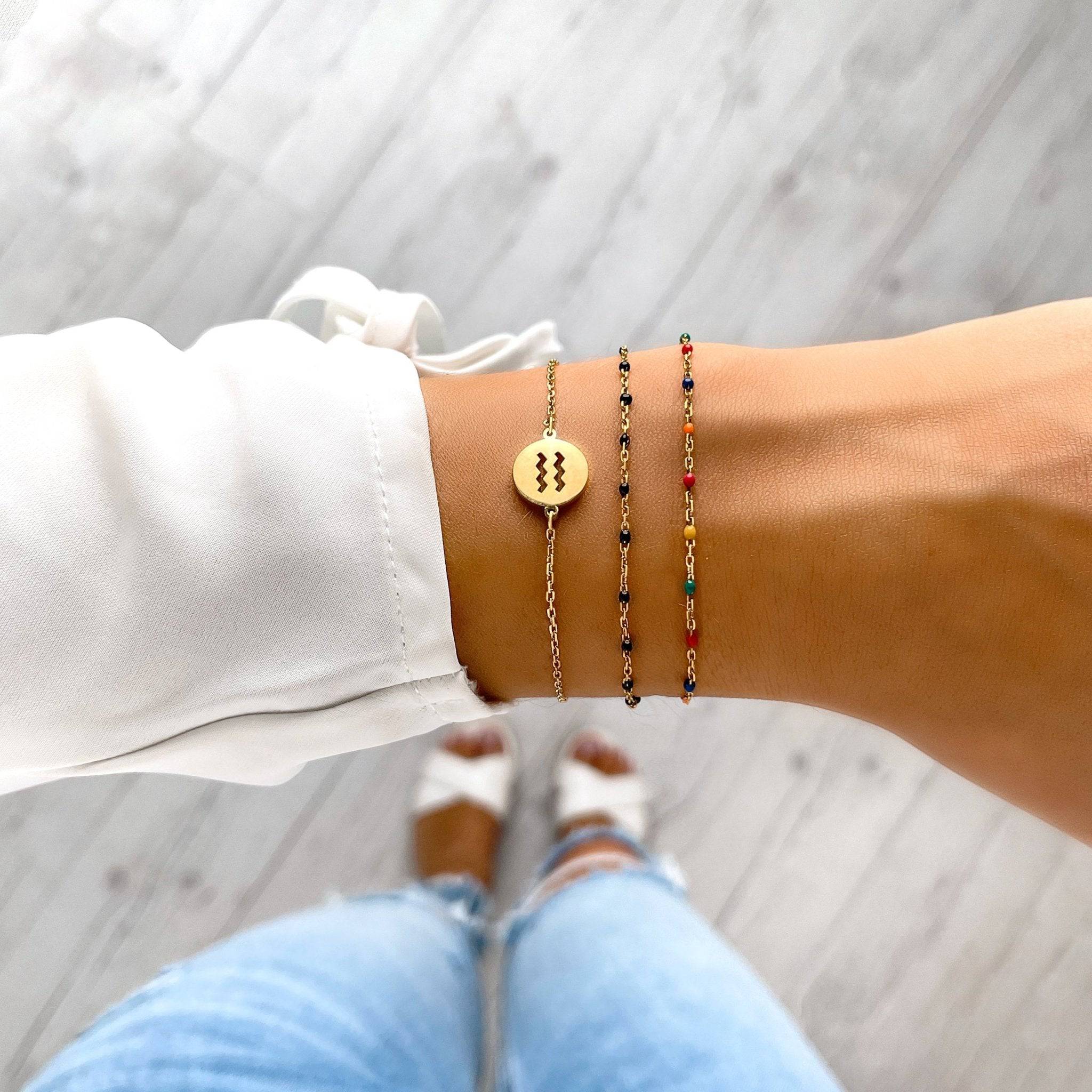 Stilren Zodiakarmband – Lyra