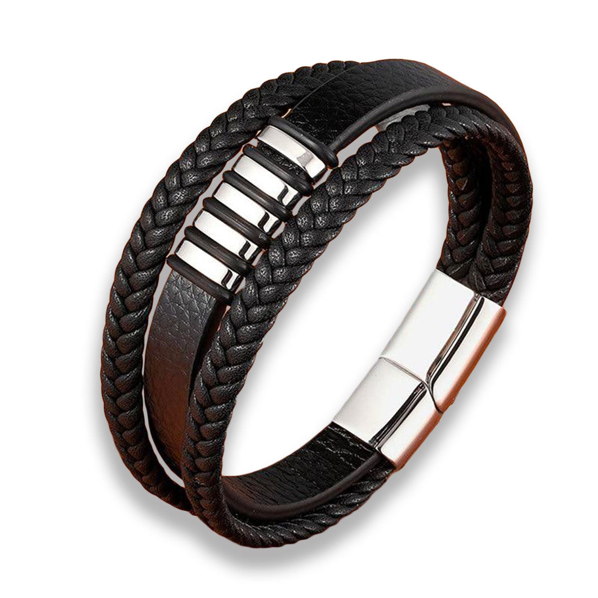 Läderarmband för Herrar - Tidlös Elegans & Stil