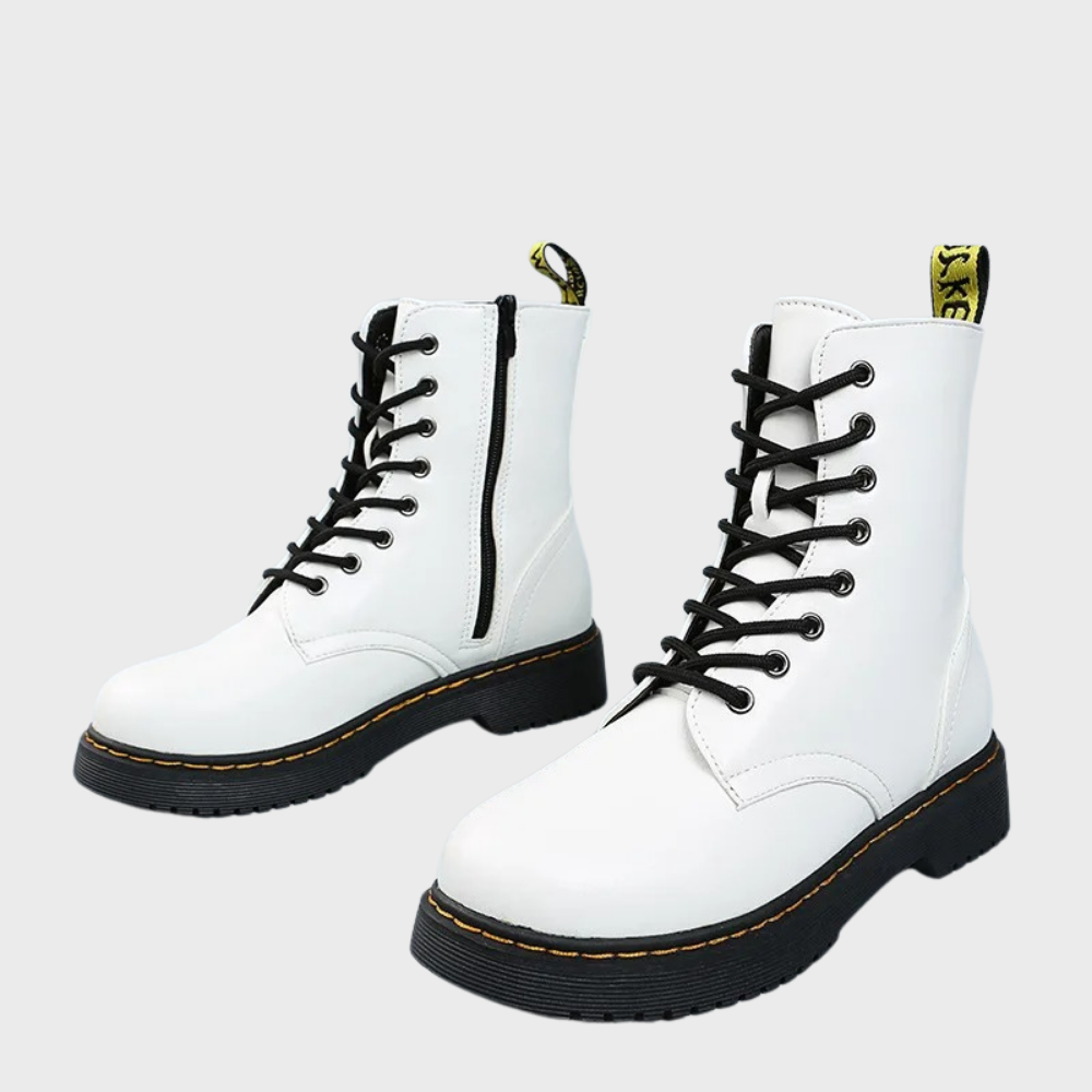 Stiliga Skoläderskor - Läder Damskor Silky
